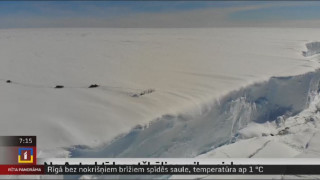 No Antarktīdas atšķēlies milzu aisbergs