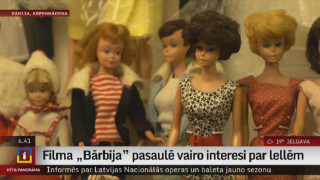 Filma "Bārbija" pasaulē vairo interesi par lellēm