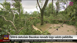 Vētrā cietušais Bauskas novads lūgs valsts palīdzību