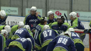 Latvijas hokeja Virslīgas spēlē "MOGO" atspēlējas un pēcspēles metienos pieveic HS "Rīga"