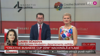 Telefonintervija ar Lauru Očagovu par "Creative business cup 2019