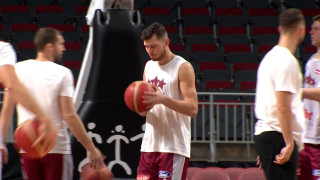 Latvijas basketbola izlase aizvadījusi pēdējo treniņu Pasaules kausa kvalifikācijas spēles pret Grieķiju