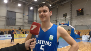 Latvijas – Igaunijas basketbola līga. LU - BK "Valmiera". Reinis Avotiņš