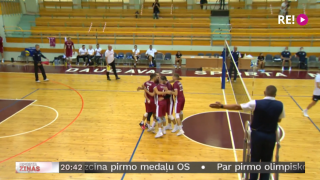 Pārbaudes spēle volejbolā Latvija - Somija