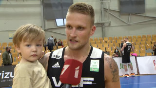 Latvijas-Igaunijas basketbola līga. "VEF Rīga" - BK "Ogre". Aigars Šķēle