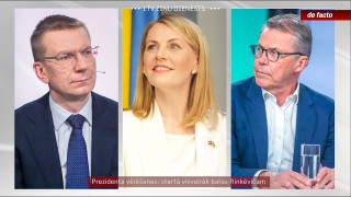 Prezidenta vēlēšanas: startā visvairāk balsu Rinkēvičam