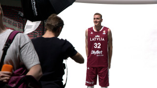 Latvijas basketbola valstsvienība aizvada treniņus pirms Serbijas