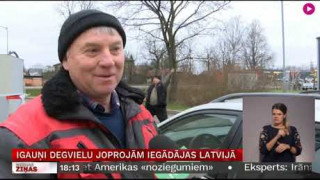 Igauņi degvielu joprojām iegādājas Latvijā