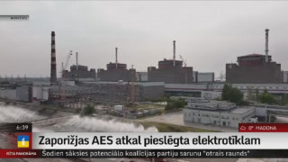 Zaporižjas AES atkal pieslēgta elektrotīklam