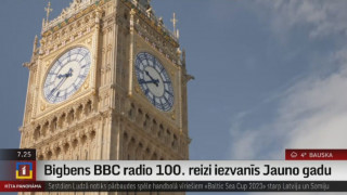 Bigbens BBC radio 100. reizi iezvanīs Jauno gadu