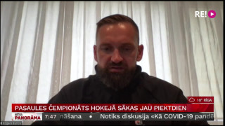 Zoom intervija ar PČ hokejā orgkomitejas vadītāju Edgaru Bunci