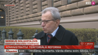 Intervija ar Sergeju Dolgopolovu par administratīvi teritoriālo reformu