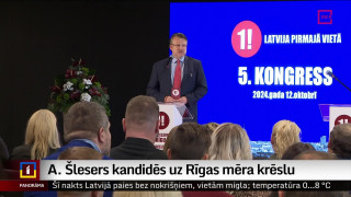 Šlesers kandidēs uz Rīgas mēra krēslu