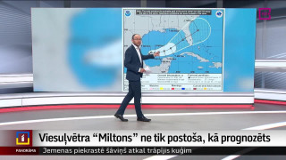 Viesuļvētra "Miltons" – ne tik postoša, kā prognozēts