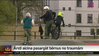 Ārsti aicina pasargāt bērnus no traumām