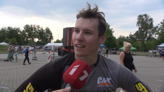 Latvijas čempionāts BMX riteņbraukšanā. Kristens Krīgers