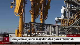 Somijā būvē jaunu sašķidrinātās gāzes termināli