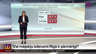 Vai mājokļu izdevumi Rīgā ir pārmērīgi?