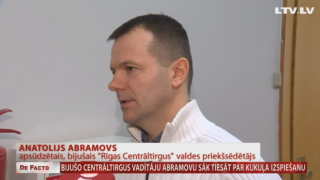 Bijušo Centrāltirgus vadītāju Abramovu sāk tiesāt par kukuļa izspiešanu