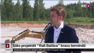 Sāks projektēt "Rail Baltica" kravu termināli