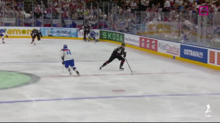 Pasaules hokeja čempionāta spēle Kanāda - Slovākija 3:1