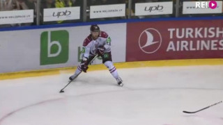 Četru Nāciju turnīrs hokejā. Latvija – Baltkrievija. Spēles momenti