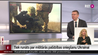 Tiek runāts par militārās palīdzības sniegšanu Ukrainai
