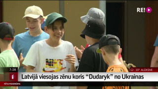 Latvijā viesojas zēnu koris "Dudaryk" no Ukrainas