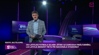 Sporta studijas Naivais jautājums: Kas jāpaveic futbola izlasei, lai Latvija tiktu pie nacionālā stadiona?
