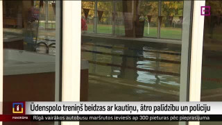 Ūdenspolo treniņš beidzas ar kautiņu, ātro palīdzību un policiju