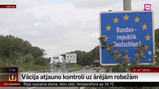 Vācija atjauno kontroli uz ārējām robežām