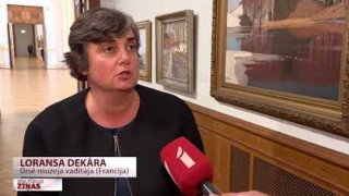 Rīgā viesojas Orsē muzeja vadītāja