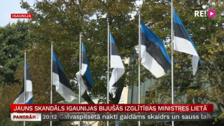 Jauns skandāls Igaunijas bijušās izglītības ministres lietā