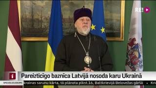 Pareizticīgo baznīcas Latvijā nosoda karu Ukrainā