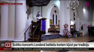 Svētku koncerts Londonā baltiešu koriem kļūst par tradīciju