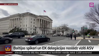 Baltijas spīkeri un EK delegācijas noslēdz vizīti ASV