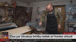 Cīņa par Ukrainas brīvību notiek arī frontes virtuvē