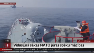 Vidusjūrā sākas NATO jūras spēku mācības