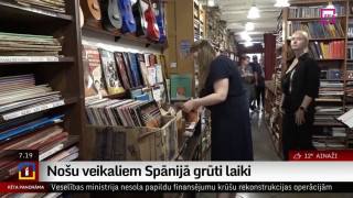 Nošu veikaliem Spānijā grūti laiki