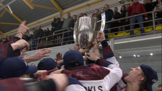 Latvijas čempionāta fināls hokejā. 4. spēle. HK «Olimp/Venta 2002» - HK «Zemgale/LLU»