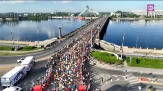 "Rimi" Rīgas maratona un pusmaratona starts
