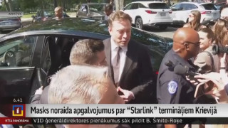 Masks noraida apgalvojumus par "Starlink" termināļiem Krievijā