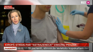 Eiropā strīds par "AstraZeneca" vakcīnu piegādi