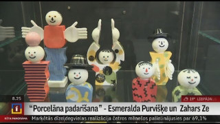 Izstāde "Porcelāna padarīšana" - personīgs stāsts par māksliniekiem Esmeraldu Purvišķi un Zaharu Ze