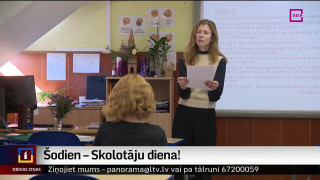 Latvijā atzīmē Skolotāju dienu