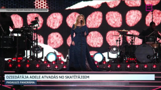 Dziedātāja Adele atvadās no skatītājiem