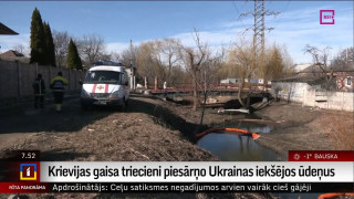 Krievijas gaisa triecieni piesārņo Ukrainas iekšējos ūdeņus