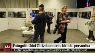 Fotogrāfu Jāni Gleizdu atceras kā lielu personību