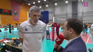 Latvijas Kausa fināls volejbolā vīriešiem. Intervija ar Raimondu Vildi