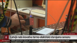 Latvijā rada inovatīvu termo-elektriskā starojuma sensoru